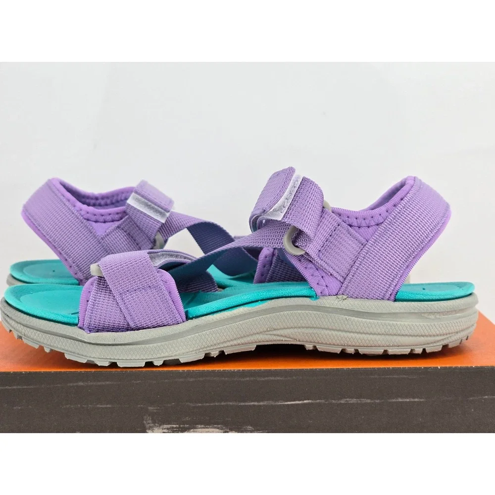 Northside Bayview Sport Sandal Kids 13 Lilac Purple Teal Strappy‎ -New